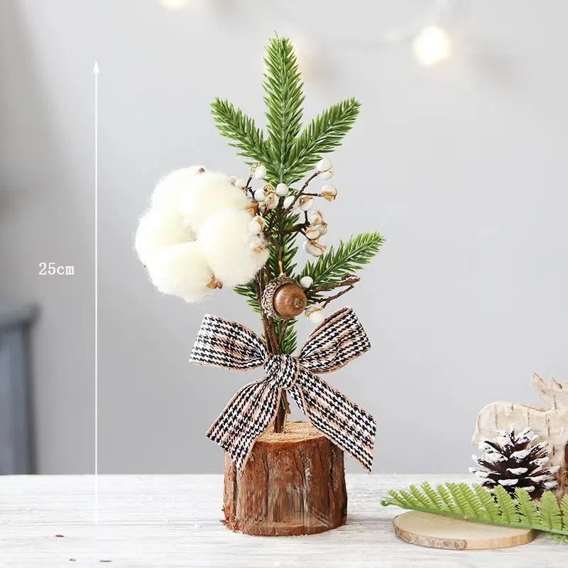 New Christmas Decorations Mini Christmas Tree Window Display Desktop Atmosphere Decoration