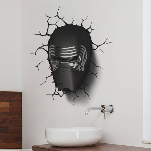 3D wall stickers, removable decorative wall stickers for children's bedrooms