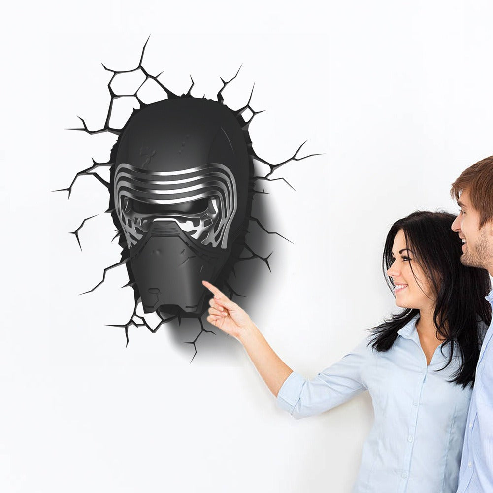 3D wall stickers, removable decorative wall stickers for children's bedrooms