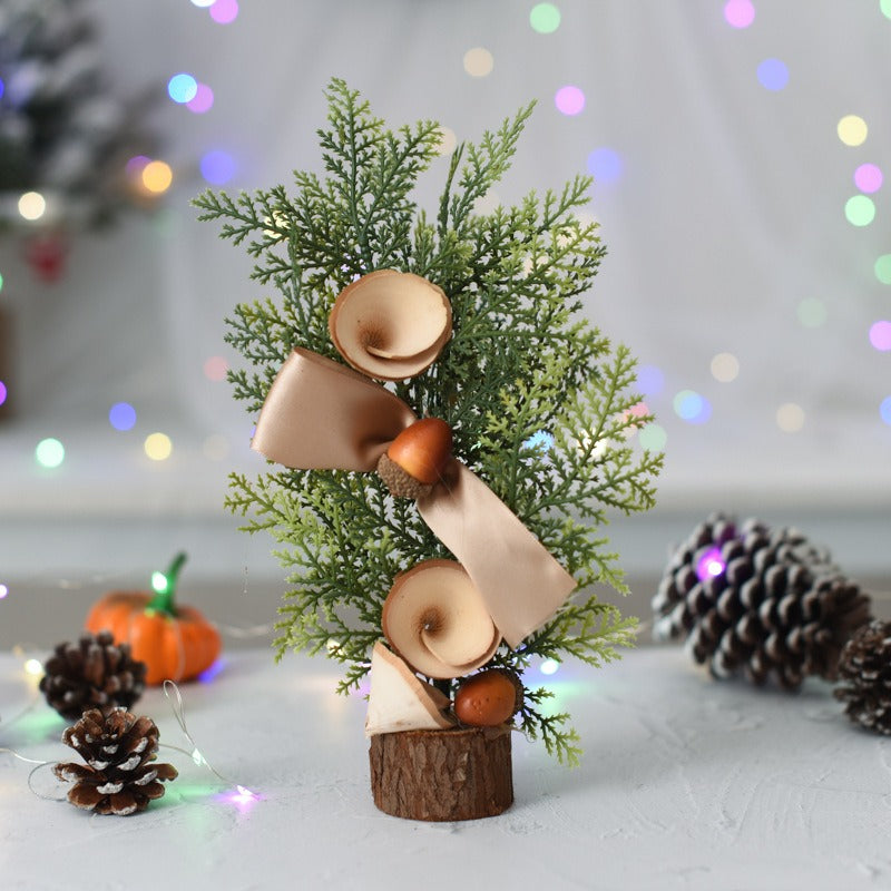 New Christmas Decorations Mini Christmas Tree Window Display Desktop Atmosphere Decoration