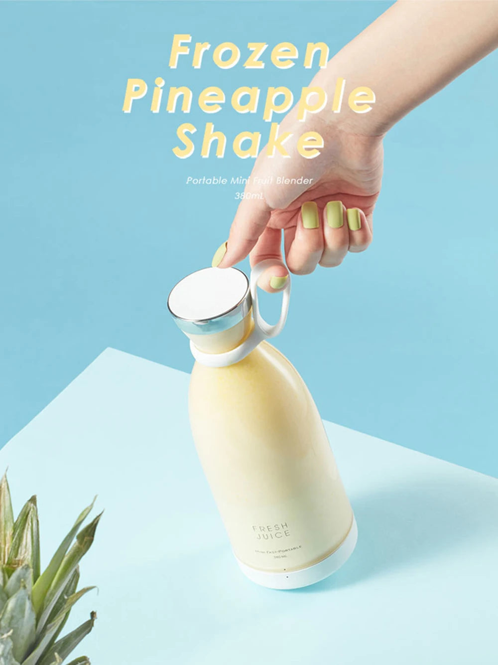 Portable Electric Juicer Cup — USB Rechargeable Mini Blender