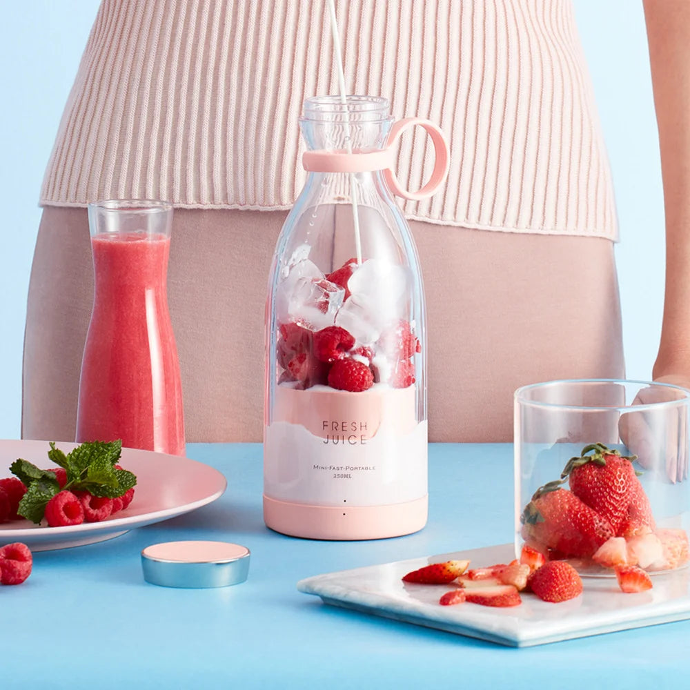 Portable Electric Juicer Cup — USB Rechargeable Mini Blender