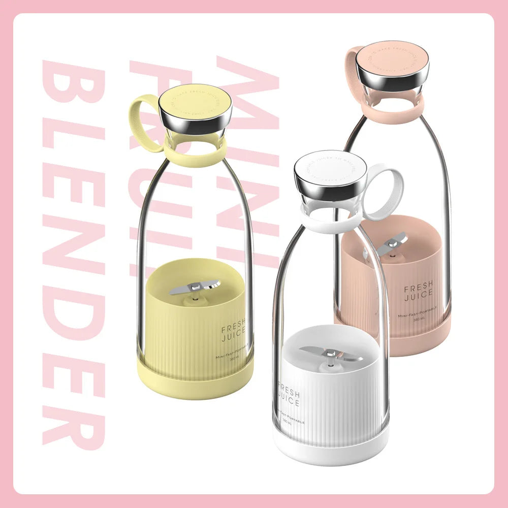 Portable Electric Juicer Cup — USB Rechargeable Mini Blender