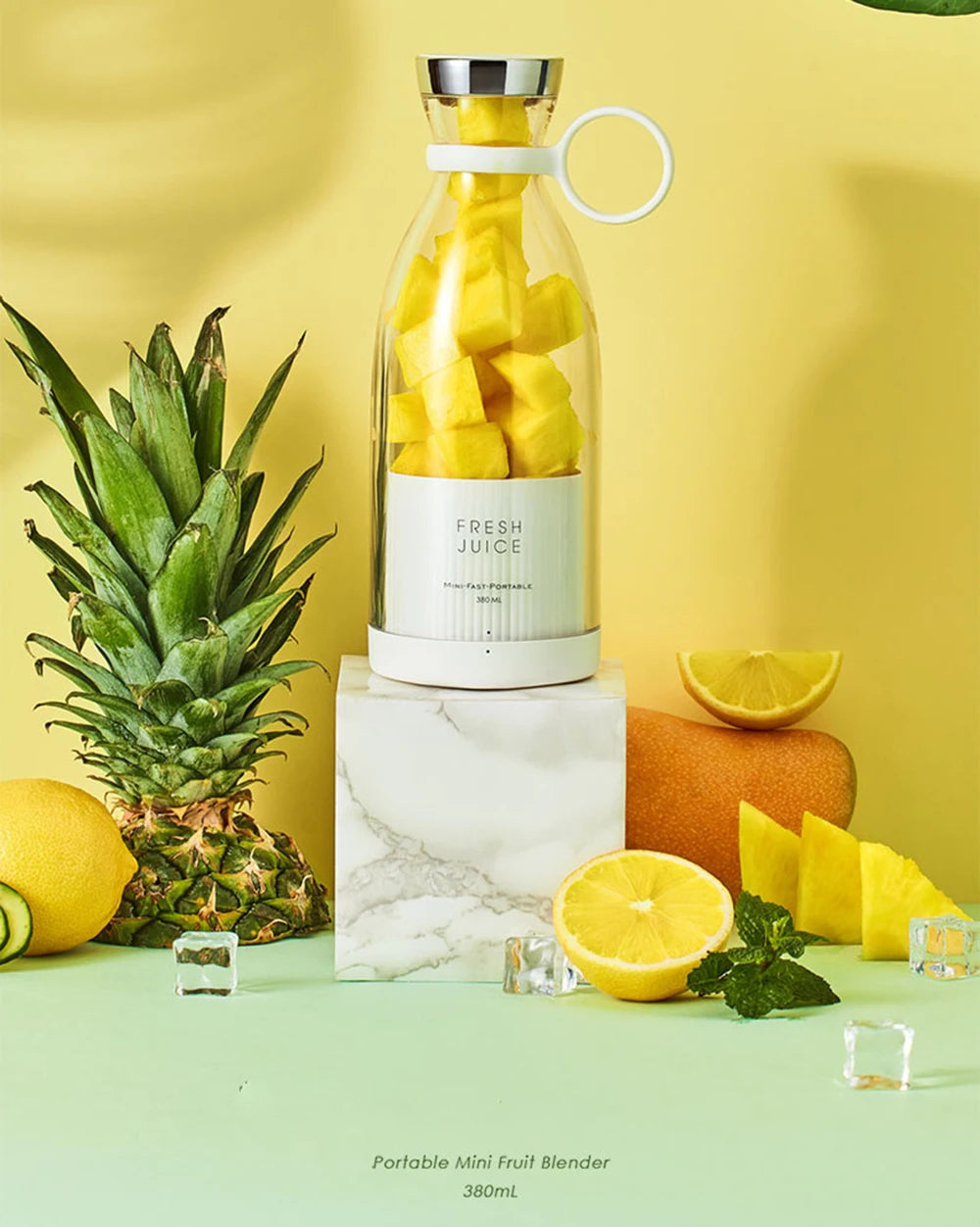 Portable Electric Juicer Cup — USB Rechargeable Mini Blender